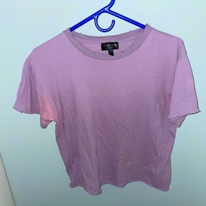 Purple top shop shirt